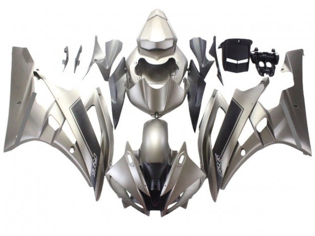 Carena Moto Yamaha YZF R6 2006-2007 - Argento Grigio