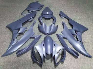 Carena Moto Yamaha YZF R6 2006-2007 - Argento Opaco Blu Fabbrica