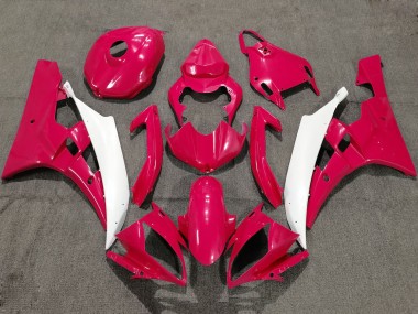 Carena Moto Yamaha YZF R6 2006-2007 - Rosso Bianco Fabbrica