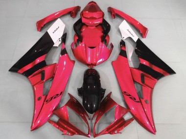 Carena Moto Yamaha YZF R6 2006-2007 - Bianco Rosso Nero Lucido Fabbrica