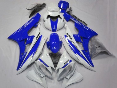 Carena Moto Yamaha YZF R6 2006-2007 - Bianco Blu Motul Michelin Fabbrica
