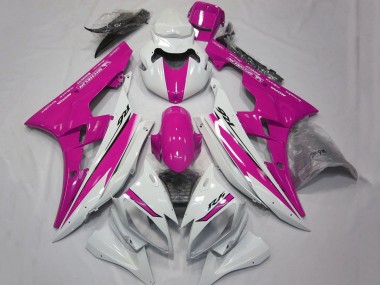 Carena Moto Yamaha YZF R6 2006-2007 - Bianco Rosa Fabbrica