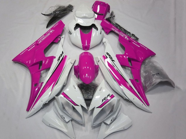 Carena Moto Yamaha YZF R6 2006-2007 - Bianco Rosa