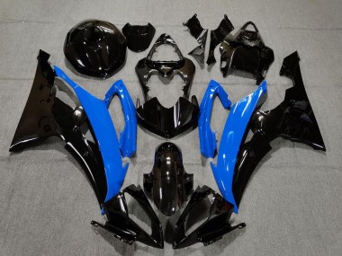 Carena Moto Yamaha YZF R6 2008-2016 - Blu Nero Lucido Fabbrica