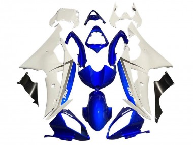 Carena Moto Yamaha YZF R6 2008-2016 - Bianco Blu Nero Fabbrica