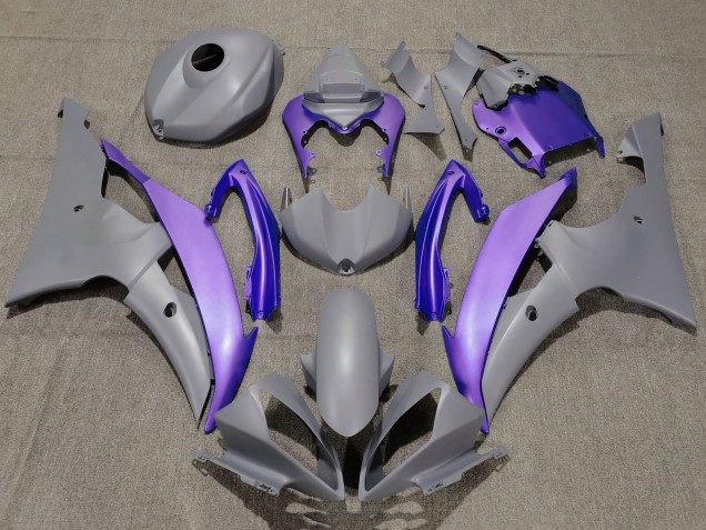 Carena Moto Yamaha YZF R6 2008-2016 - Grigio Viola