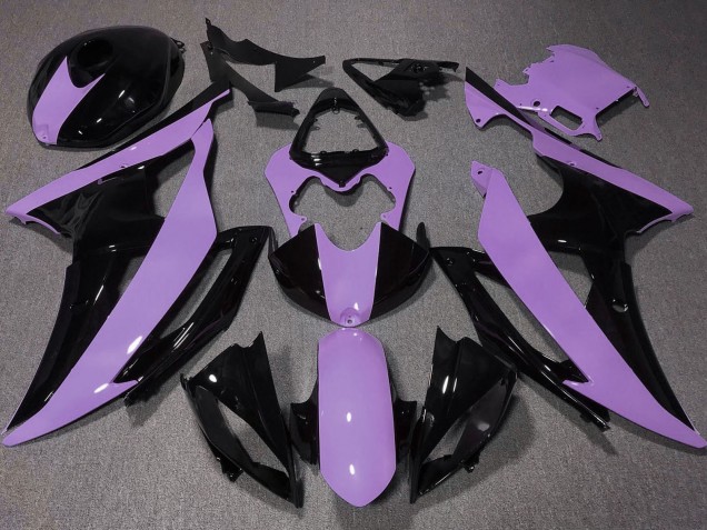 Carena Moto Yamaha YZF R6 2008-2016 - Viola Nero Lucido