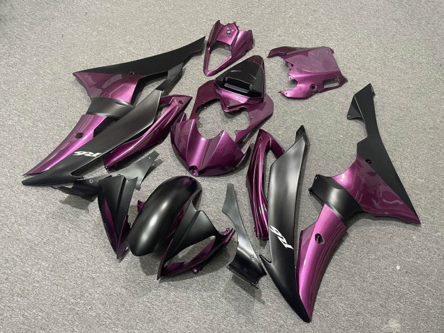Carena Moto Yamaha YZF R6 2008-2016 - Viola Nero Opaco