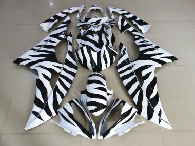 Carena Moto Yamaha YZF R6 2008-2016 - Bianco Nero Zebra Fabbrica