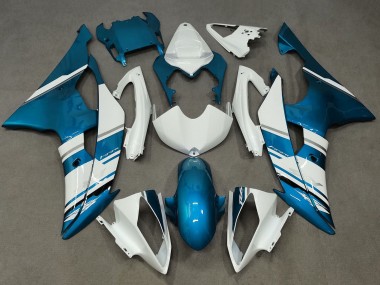 Carena Moto Yamaha YZF R6 2008-2016 - Bianco Blu Fabbrica