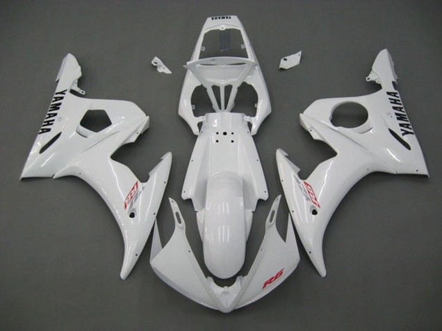Carena Moto Yamaha YZF R6 2005 - Bianco Rosso Nero
