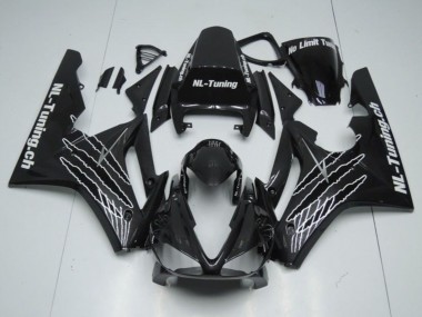 Kit Carena Moto Triumph Daytona 675 Triple 2006-2008 - Nero Lucido Fabbrica