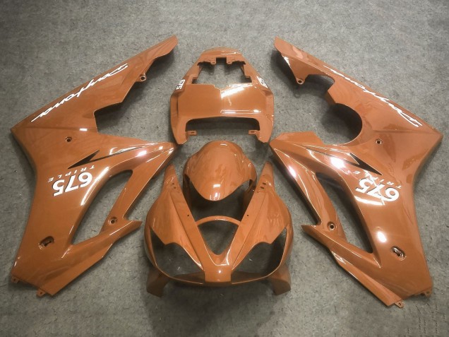 Carena Moto Triumph Daytona 675 Triple 2006-2008 - Bronzo Arancia