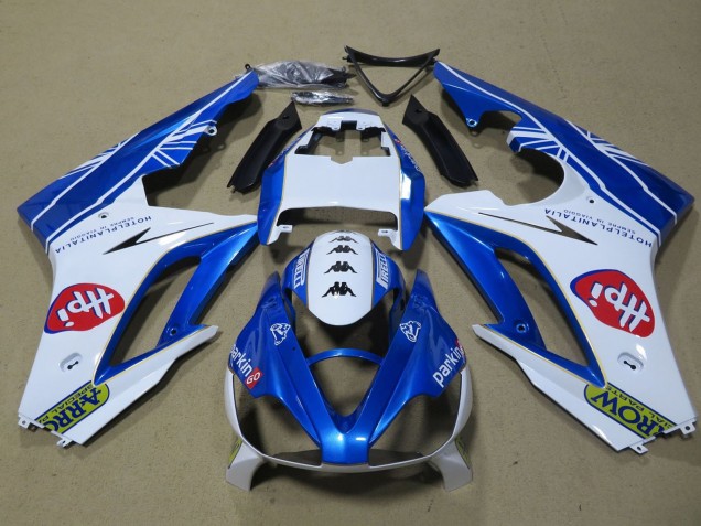 Carena Moto Triumph Daytona 675 Triple 2006-2008 - Bianco Blu