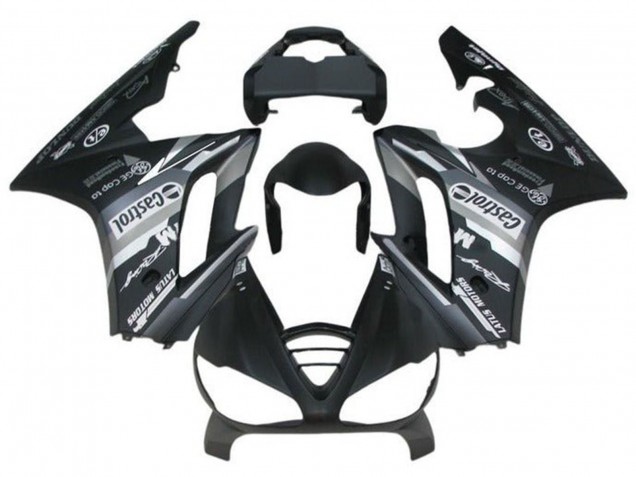 Carena Moto Triumph Daytona 675 Triple 2009-2012 - Grigio Nero Opaco