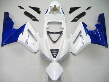Carena Moto Triumph Daytona 675 Triple 2009-2012 - Bianco Blu Fabbrica