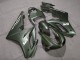Carena Moto Triumph Daytona 675 Triple 2009-2012 - Verde Opaco Bianco
