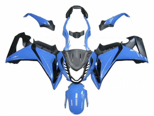Carena Moto Honda CBR650F 2014-2016 - Azzurro Cielo Nero