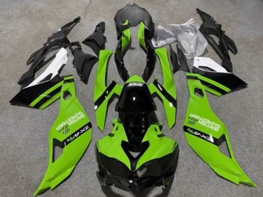 Carena Moto Kawasaki ZX4R ZX-4RR 2019-2025 - Verde Nero Bianco Fabbrica