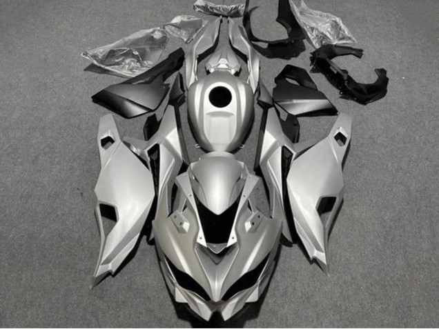Carena Moto Kawasaki ZX4R ZX-4RR 2019-2025 - Argento Nero