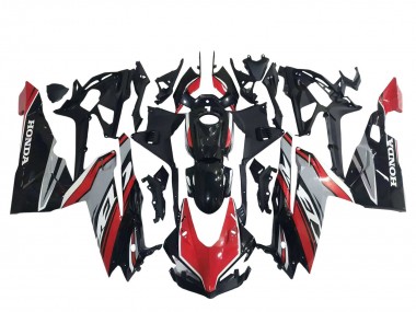 Carena Moto Honda CBR250RR 2017-2022 - Rosso Argento Nero Lucido Fabbrica