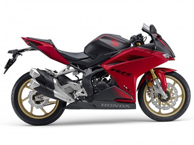 Carena Moto Honda CBR250RR 2017-2022 - Rosso Nero Opaco Fabbrica