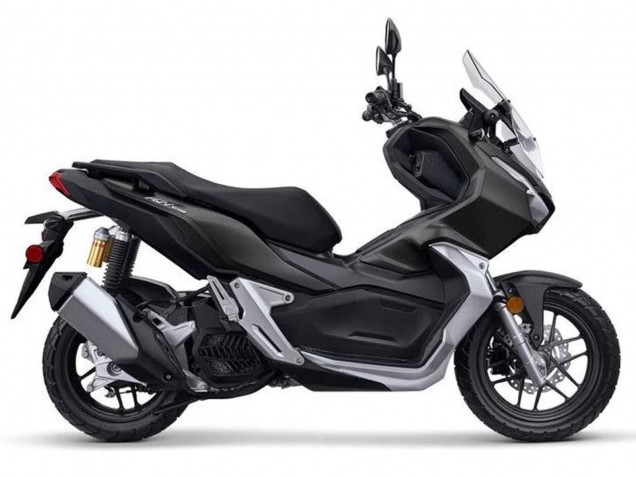 Carena Moto Honda ADV150 2018-2021 - Argento Nero Opaco