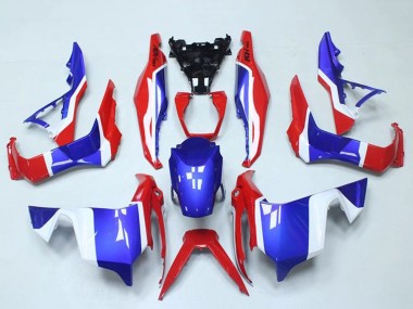 Carena Moto Honda ADV150 2018-2021 - Bianco Rosso Blu Fabbrica