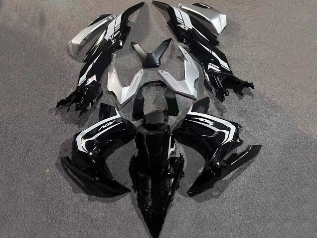 Carena Moto Honda ADV160 2022-2024 - Argento Nero Lucido