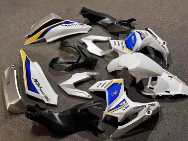 Carena Moto Honda ADV160 2022-2024 - Bianco Blu Giallo HRC Fabbrica