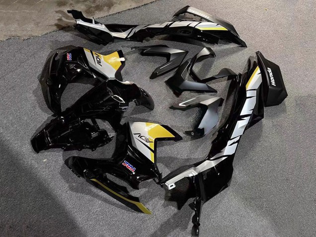 Carena Moto Honda ADV160 2022-2024 - Argento Giallo Nero Lucido HRC