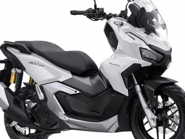 Carena Moto Honda ADV160 2022-2024 - Bianco Nero