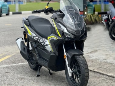 Carena Moto Honda ADV160 2022-2024 - Argento Giallo Nero Opaco Fabbrica