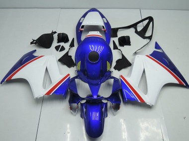 Carena Moto Honda VFR 800 2002-2013 - Bianco Blu Rosso Fabbrica