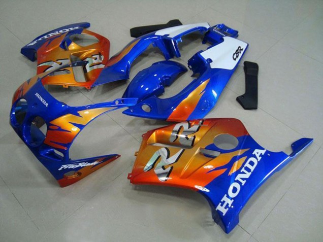 Carena Moto Honda CBR250RR MC19 1988-1989 - Bianco Blu Arancia