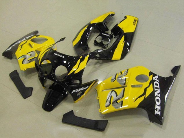 Carena Moto Honda CBR250RR MC19 1988-1989 - Giallo Nero Lucido