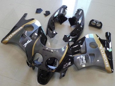 Carena Moto Honda CBR250RR MC22 1990-1998 - Grigio Oro Nero Lucido Fabbrica