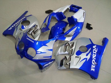 Carena Moto Honda CBR250RR MC22 1990-1998 - Argento Blu Fabbrica