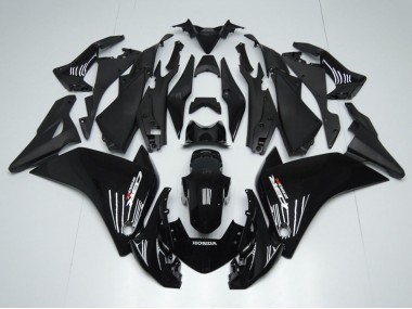 Carena Moto Honda CBR250RR 2011-2015 - Nero Lucido Nero Opaco Fabbrica