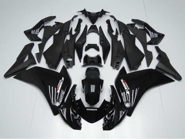 Carena Moto Honda CBR250RR 2011-2015 - Nero Lucido Nero Opaco