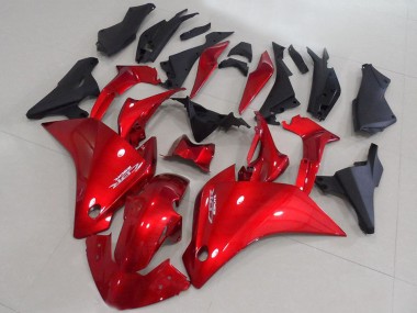 Carena Moto Honda CBR250RR 2011-2015 - Rosso Nero Opaco Fabbrica
