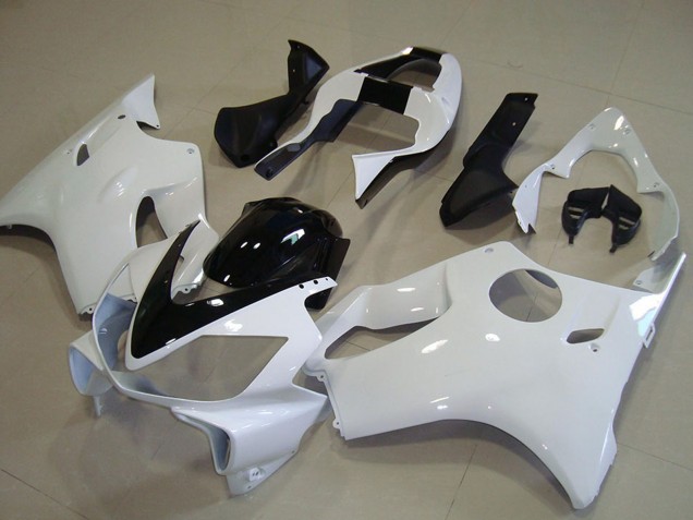 Carena Moto Honda CBR600 F4i 2001-2003 - Bianco Nero Lucido