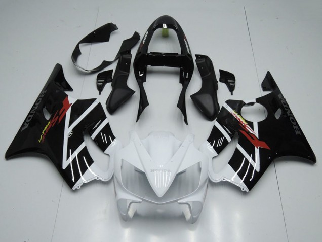 Carena Moto Honda CBR600 F4i 2001-2003 - Bianco Nero Lucido F Sport