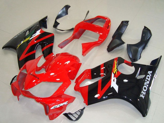Carena Moto Honda CBR600 F4i 2001-2003 - Rosso Nero Lucido
