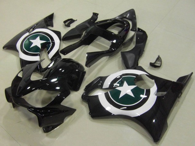 Carena Moto Honda CBR600 F4i 2001-2003 - Bianco Nero Lucido Stella