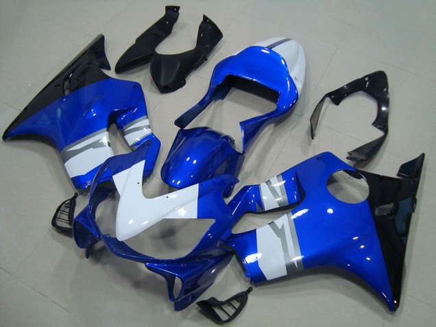 Carena Moto Honda CBR600 F4i 2001-2003 - Bianco Blu Nero Lucido
