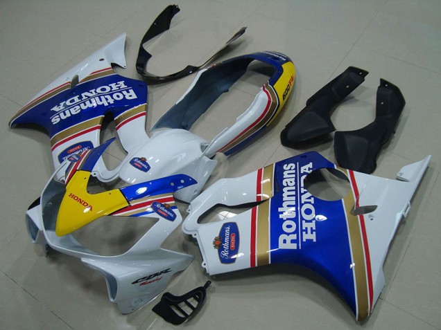 Carena Moto Honda CBR600 F4i 2004-2007 - Bianco Blu Giallo Rothmans