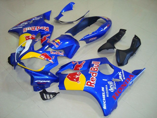 Carena Moto Honda CBR600 F4i 2004-2007 - Blu Giallo Red Bull
