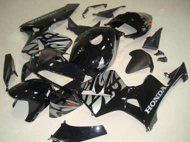 Carena Moto Honda CBR600RR 2005-2006 - Nero Lucido Argento Fiamma Fabbrica