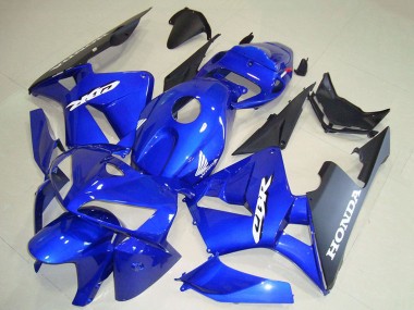 Carena Moto Honda CBR600RR 2005-2006 - Blu Nero Bianco Decal Fabbrica